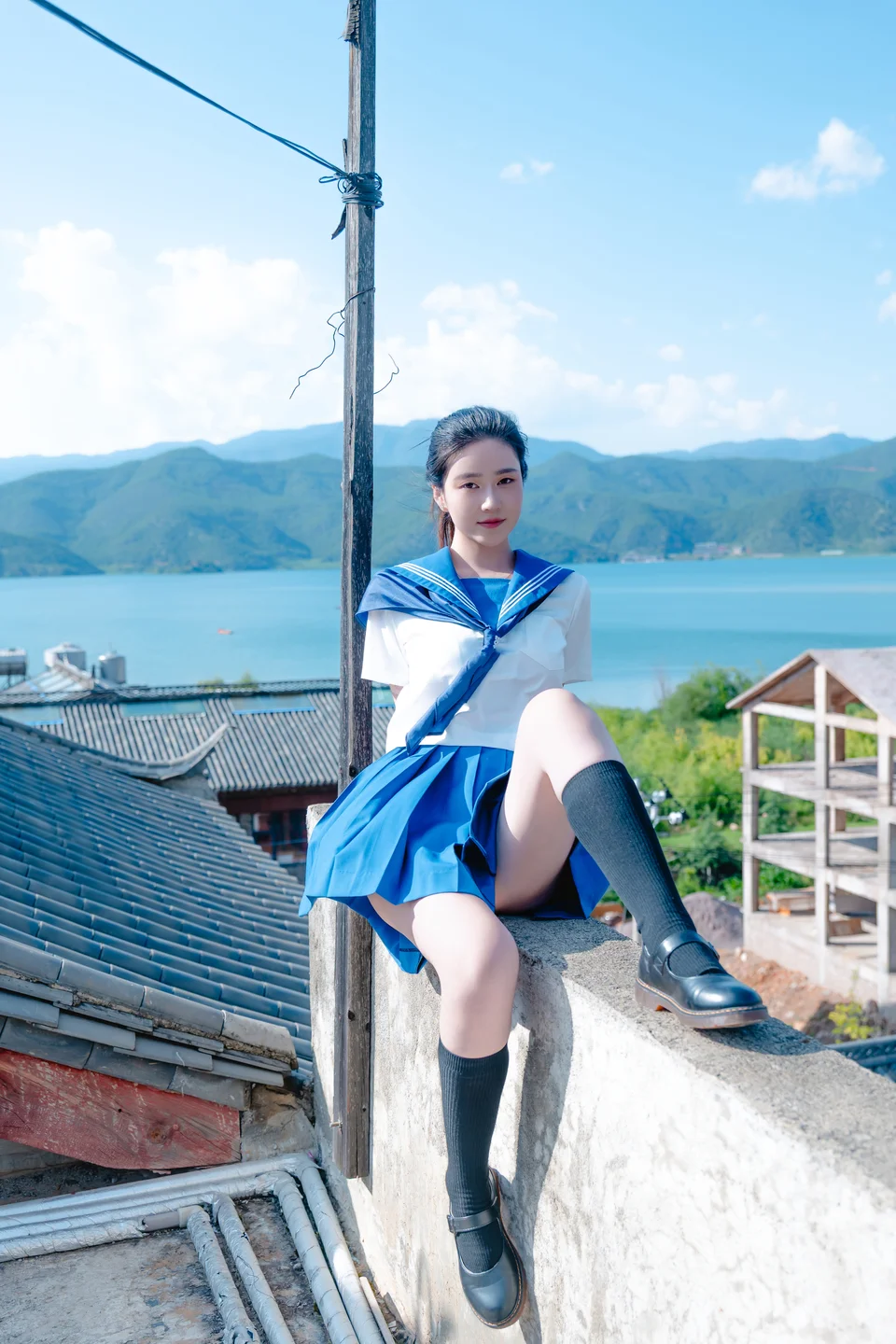 年年 - 泡沫之夏JK [78P-385MB] tg@simisebaisi 【丝足阁】055.webp